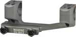 Warne 20 MOA Extended Skeletonized 34mm MSR Mount Tactical Gray